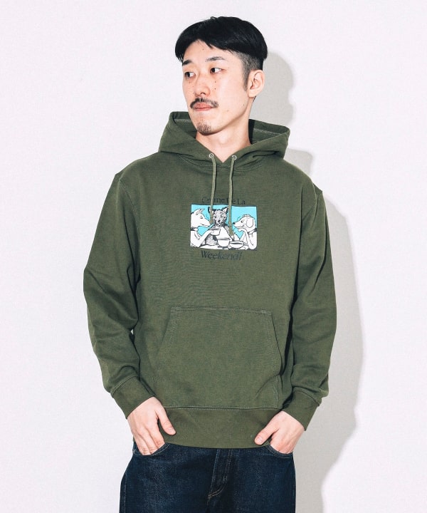 WEEKDAY】新作♪ SIMON SCUBA ZIP フーディ パーカー (Weekday
