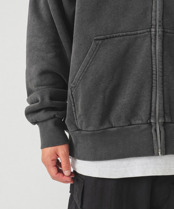 BEAMS T（ビームスT）FRUIT OF THE LOOM / PIGMENT FULL ZIP