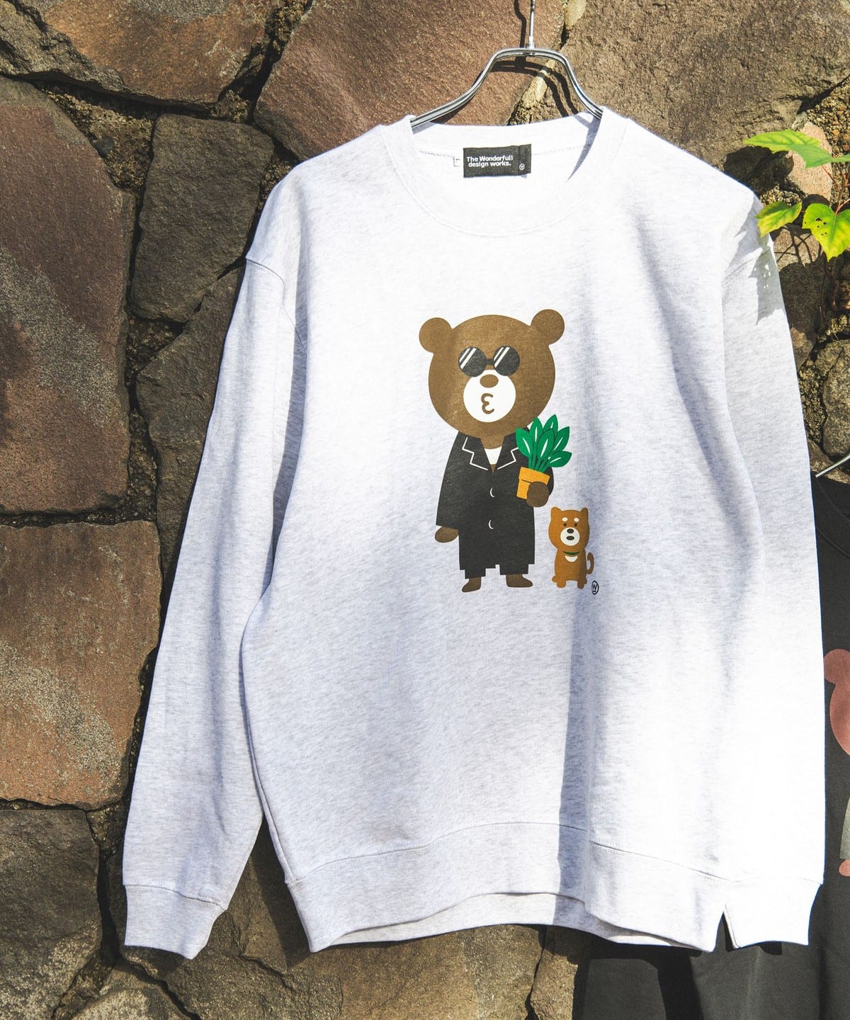 BEAMS / Are You Me? Crewneck 高い Sweat BEAMS T ビームスT トップス スウェット・トレーナー ネイビー【送料