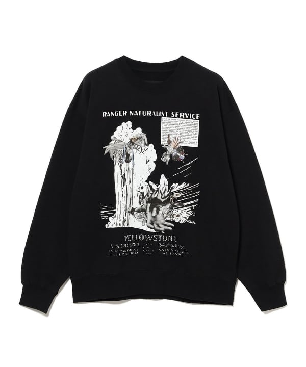 BEAMS × Netflix コラボ スウェット XL ビームス ポケット 黒