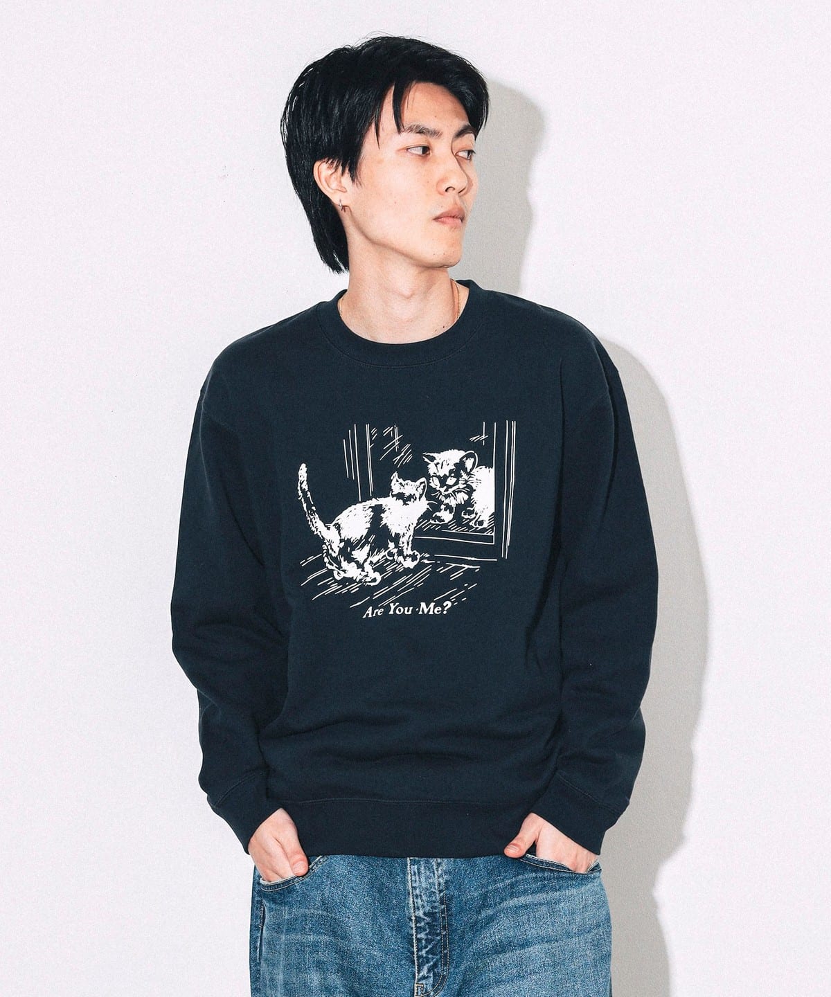 BEAMS（ビームス）Are You Me? Crewneck Sweat（トップス スウェット