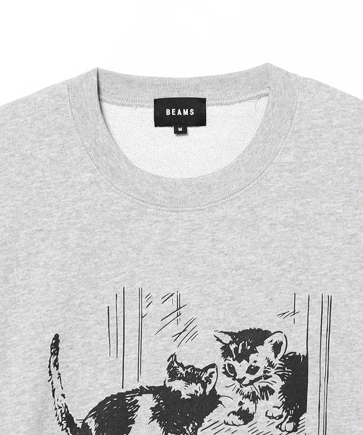 beamsトレーナー猫 BEAMS（ビームス）【10/1再値下げ】Are You Me? Crewneck Sweat