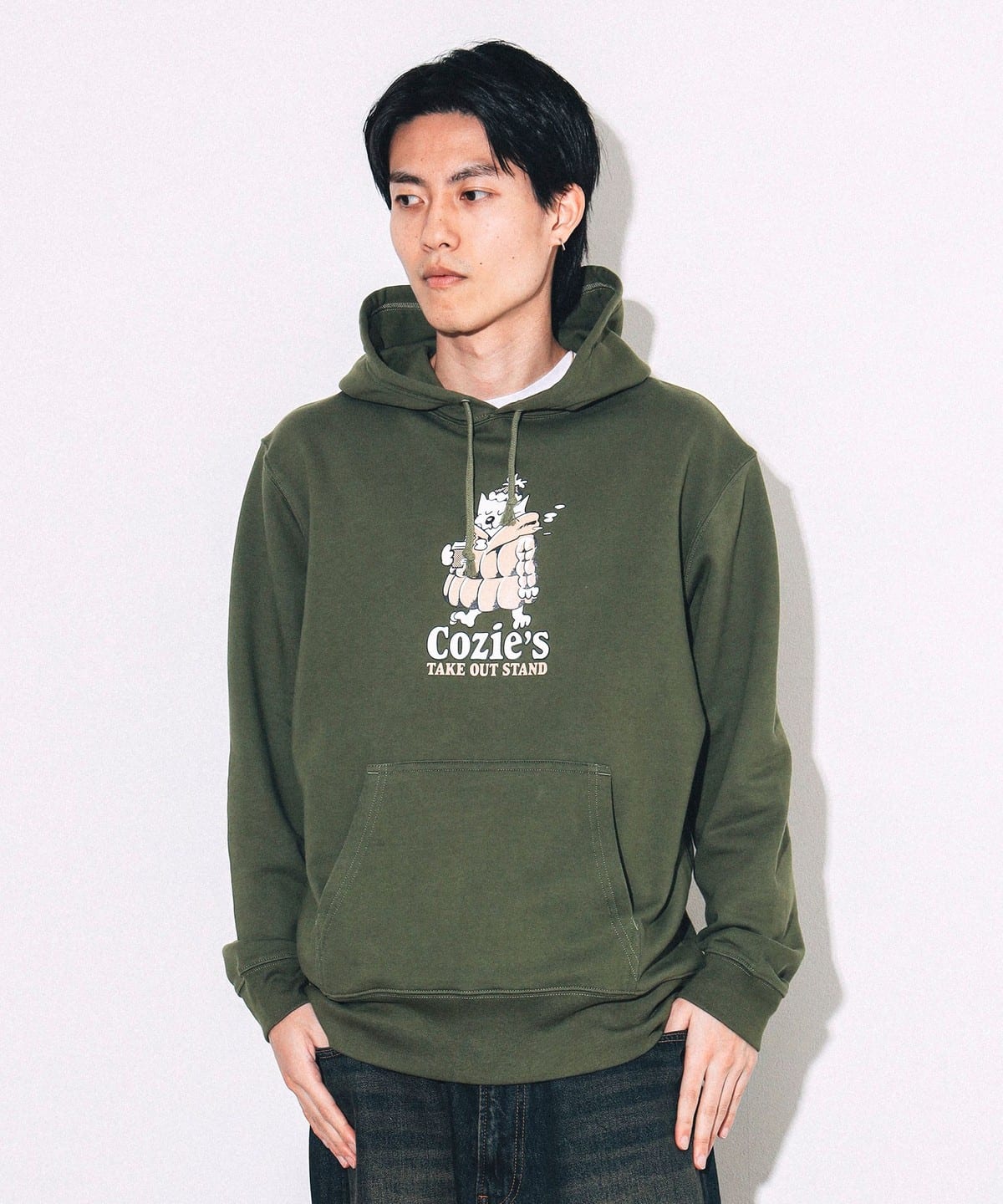 BEAMS(ビームス)Cozies Sweat Hoodie(トップス パーカー BEAMS(ビームス)Cozies Sweat Hoodie(トップス パーカー