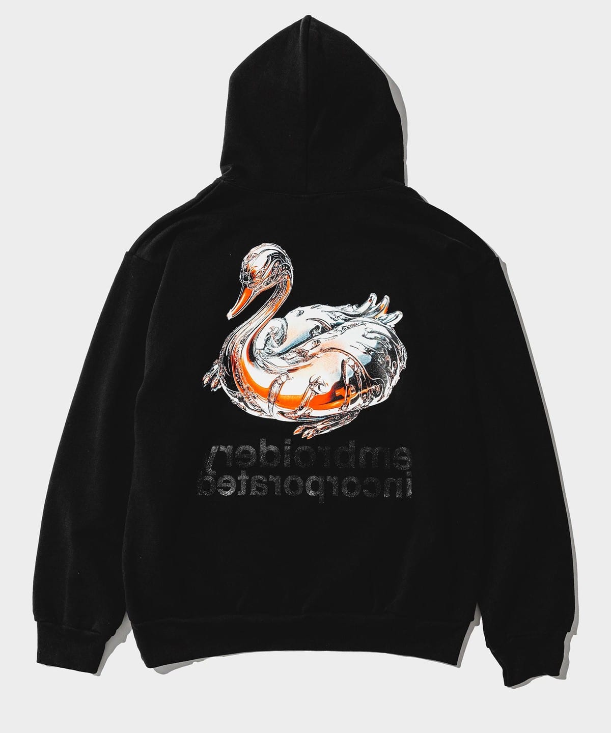 BEAMS T（ビームスT）【別注】Arena embroidery / Goose Sweat Hoodie 