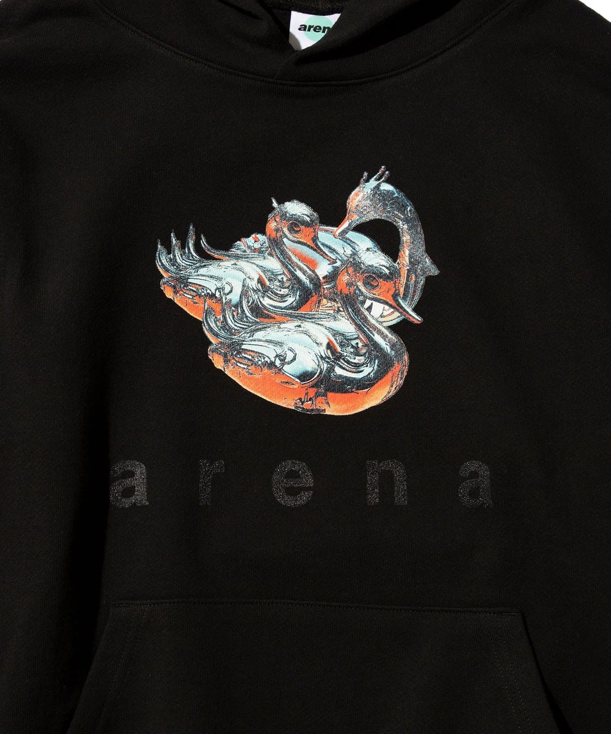 BEAMS T（ビームスT）【別注】Arena embroidery / Goose Sweat Hoodie