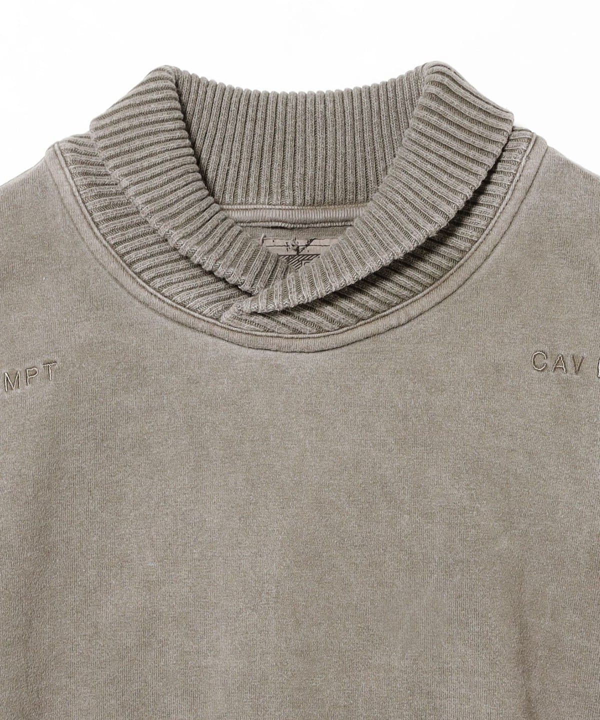 BEAMS T（ビームスT）C.E / OVERDYE OVERLAP LIGHT CREW NECK