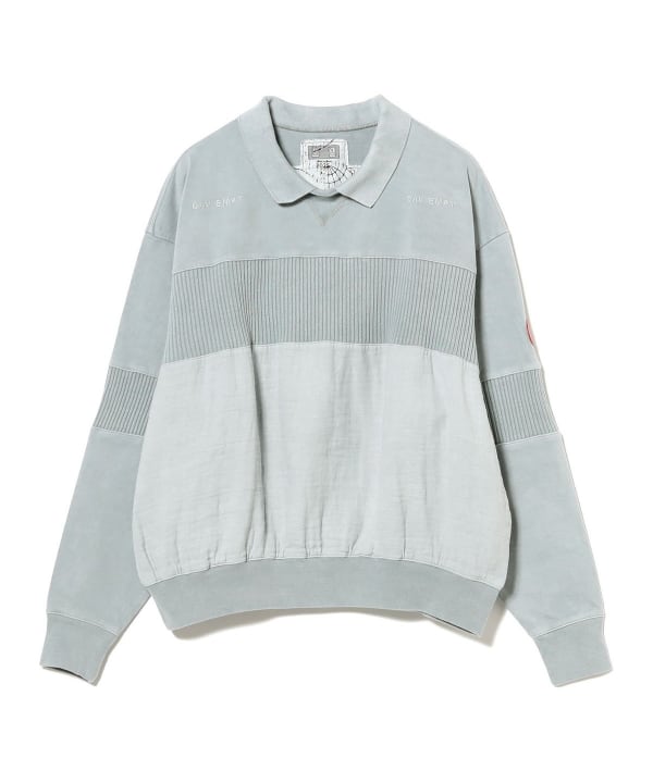 BEAMS T(ビームスT)C.E / Overdye Collared Light Crew Neck BEAMS T(ビームスT)C.E / Overdye Collared Light Crew Neck