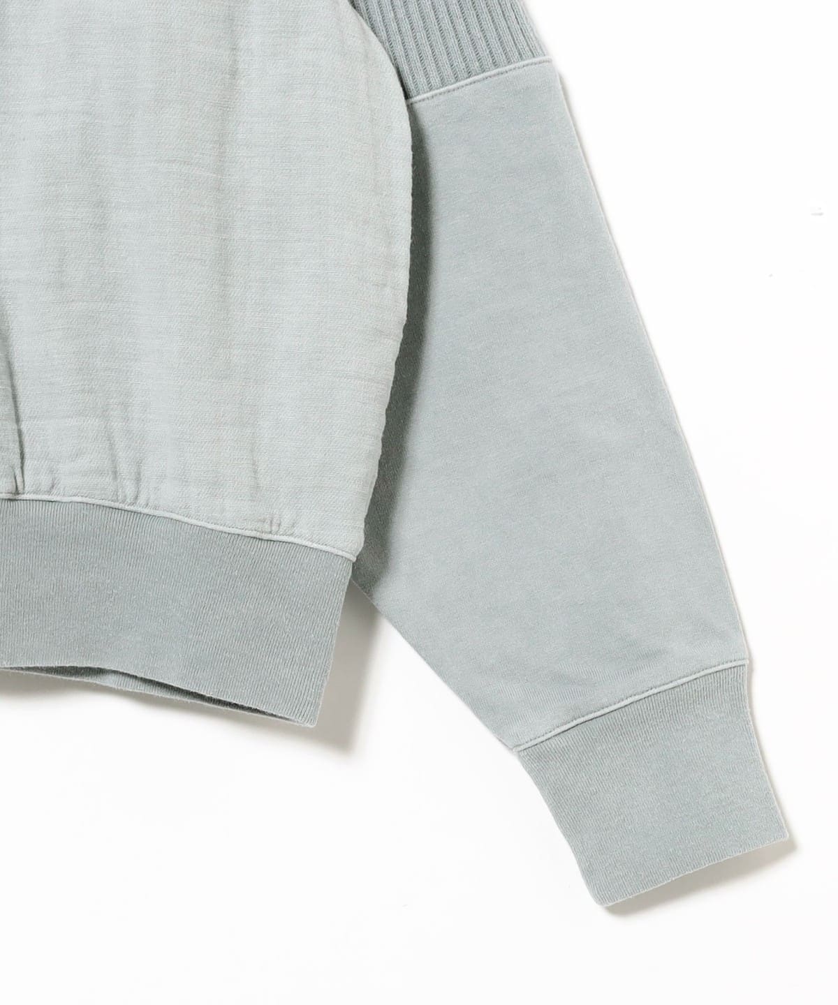 BEAMS T（ビームスT）C.E / Overdye Collared Light Crew Neck