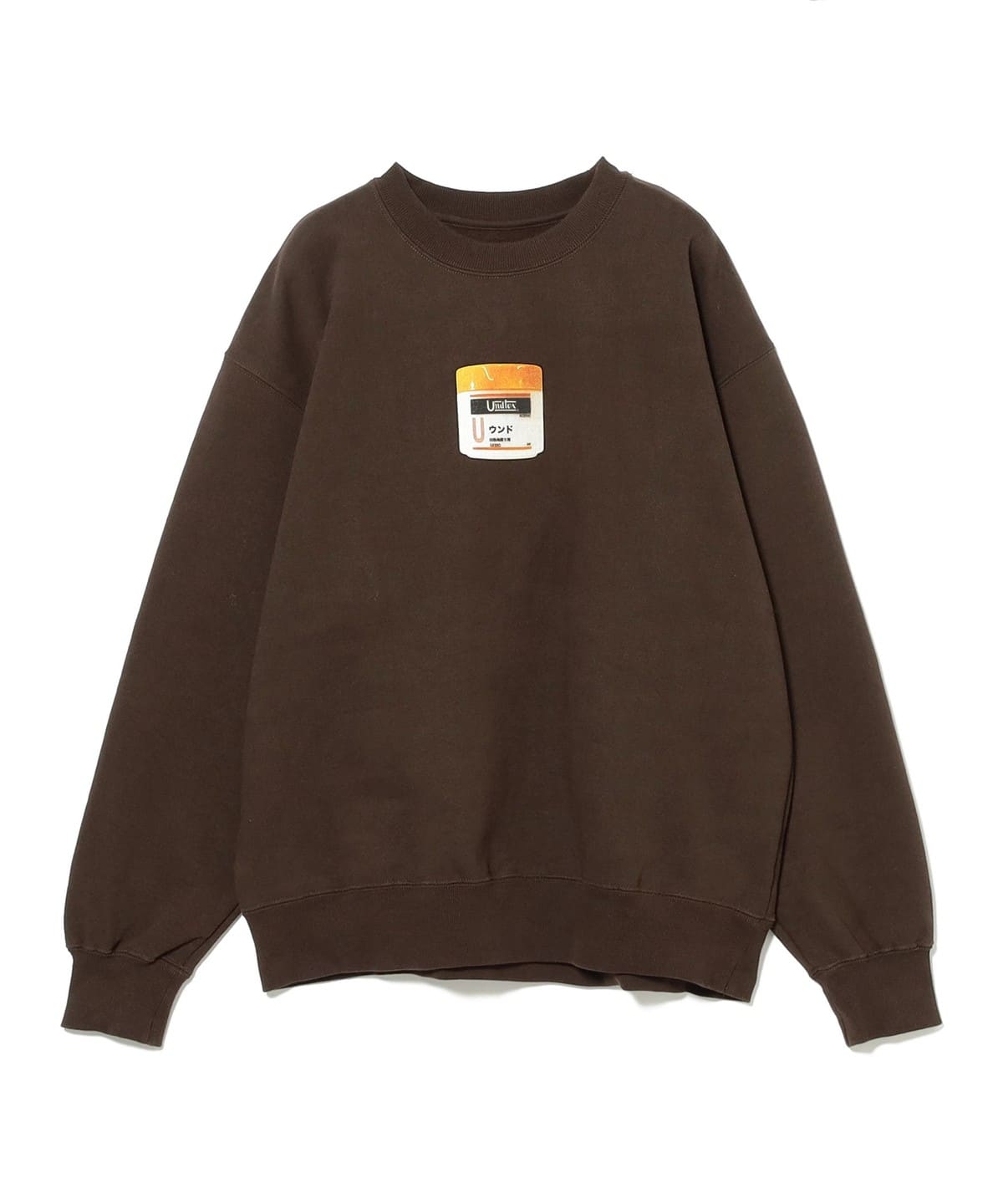 UND / Sweatshirt トップス MEN BROWN M UND / Sweatshirt トップス MEN BROWN M