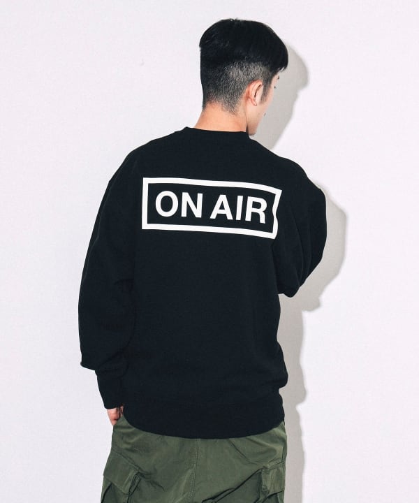 BEAMS T（ビームスT）ONAIR / LOGO CREWNECK SWEAT（トップス
