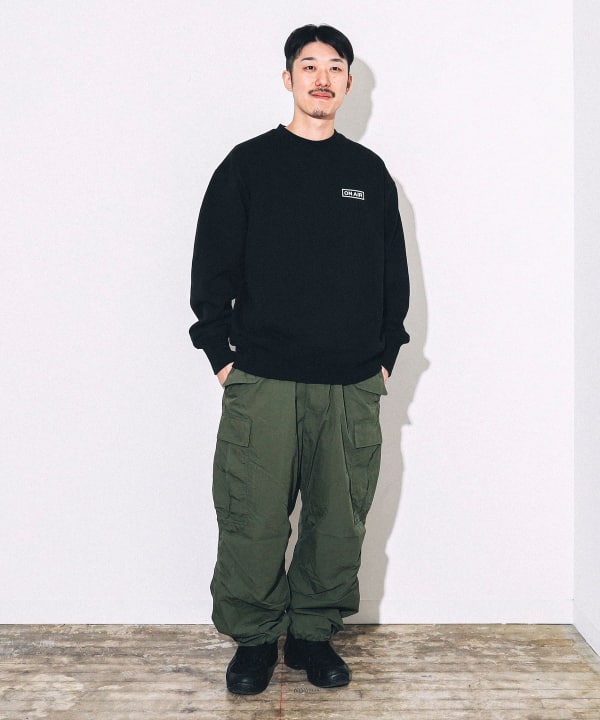 BEAMS T（ビームスT）ONAIR / LOGO CREWNECK SWEAT（トップス