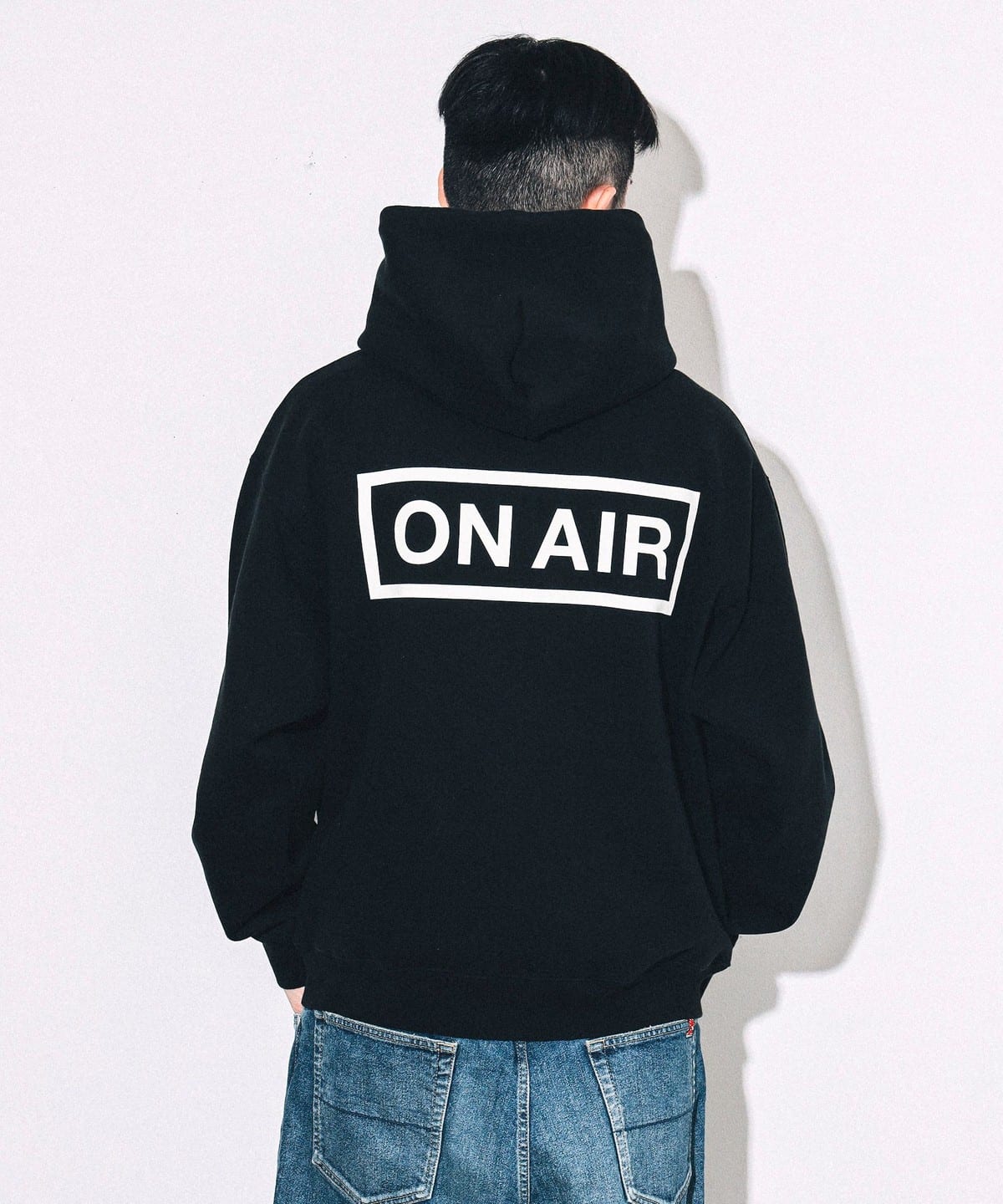 BEAMS T（ビームスT）ONAIR / BASIC LOGO FULL ZIP HOODIE（トップス 