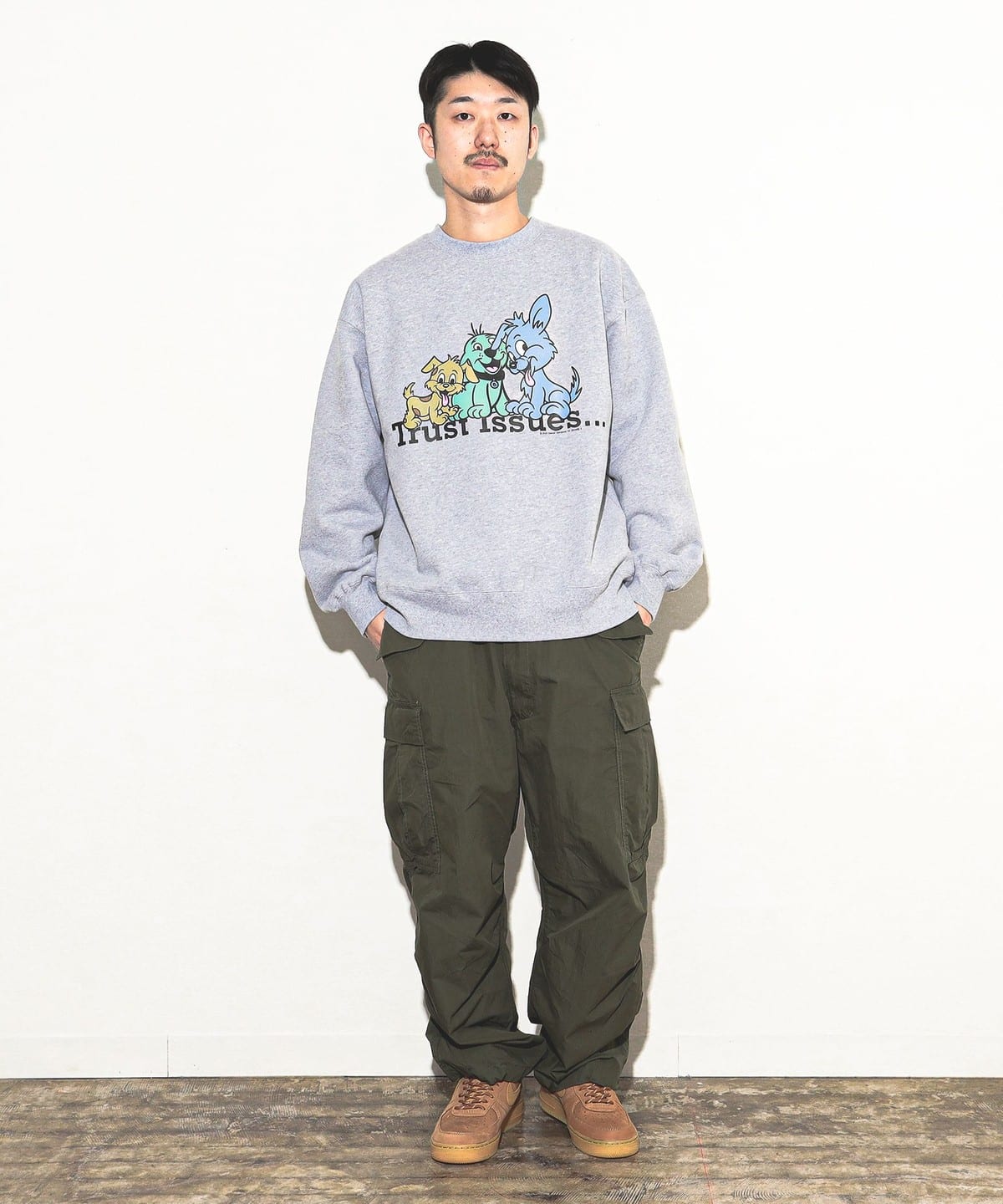 BEAMS T（ビームスT）Daniel Sansavini / Crewneck Sweat（トップス