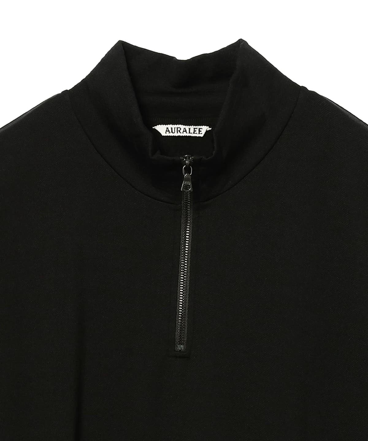 BEAMS T（ビームスT）AURALEE / LIGHT WOOL SWEAT HALF ZIP P/O