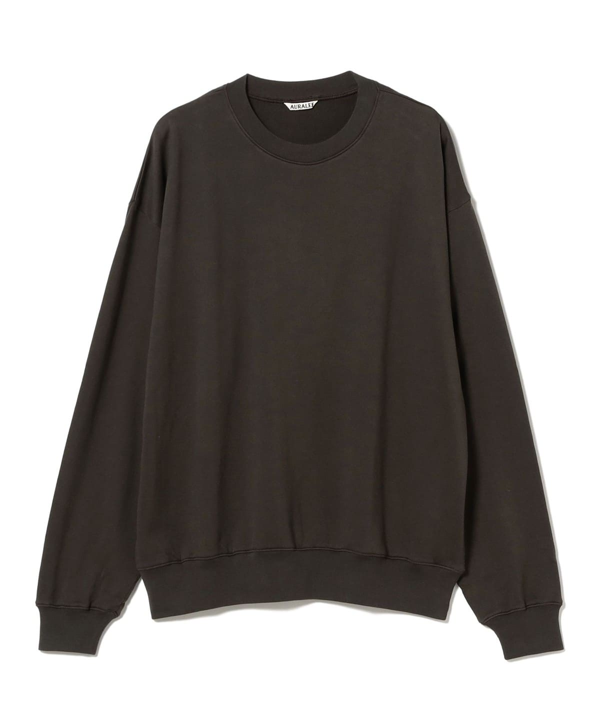 AURALEE オーラリー / SUPER HIGH GAUGE SWEAT P/O トップス MEN DARK BROWN M(4) AURALEE オーラリー / SUPER HIGH GAUGE SWEAT P/O トップス MEN DARK BROWN M(4)