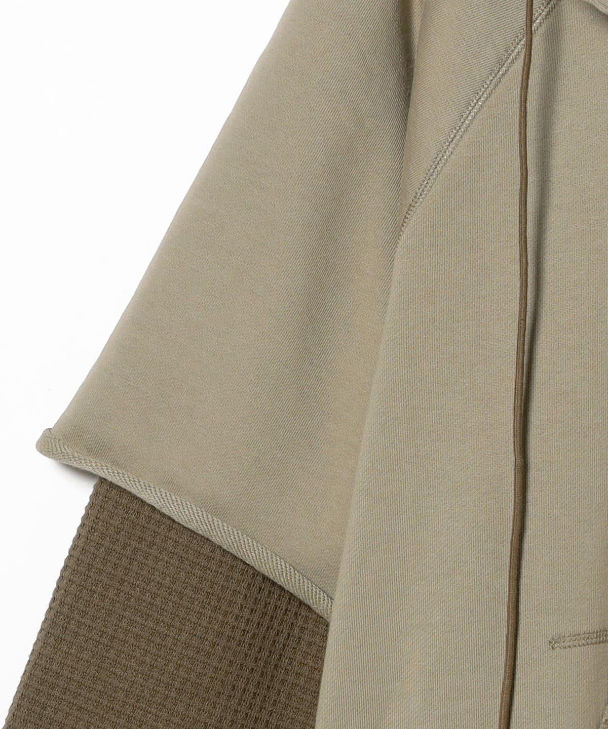 BEAMS T（ビームスT）FAF（Fake As Flowers）/ Double Sleeve Hoodie