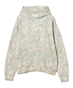 Museum of Peace & Quiet / WORDMARK CAMO DISTRESSED HOODIE