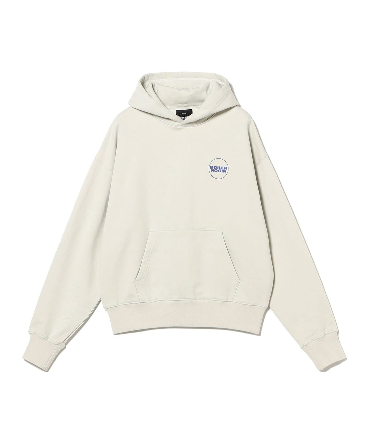 試着程度 BOILER ROOM スウェットフーディ パーカー グレー L BEAMS T（ビームスT）BOILER ROOM / CORE HOODIE（トップス パーカー
