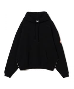 C.E / SOLID LOOSE HOODY BLACK