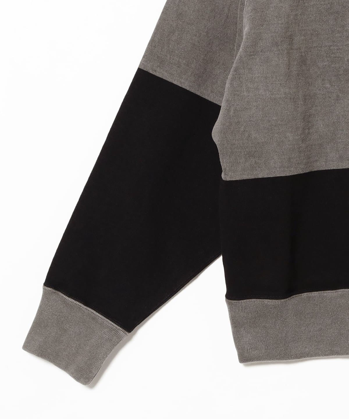 BEAMS T（ビームスT）C.E / OVERDYE STRIPE HALF ZIP（トップス