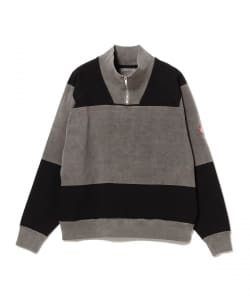 C.E / OVERDYE STRIPE HALF ZIP