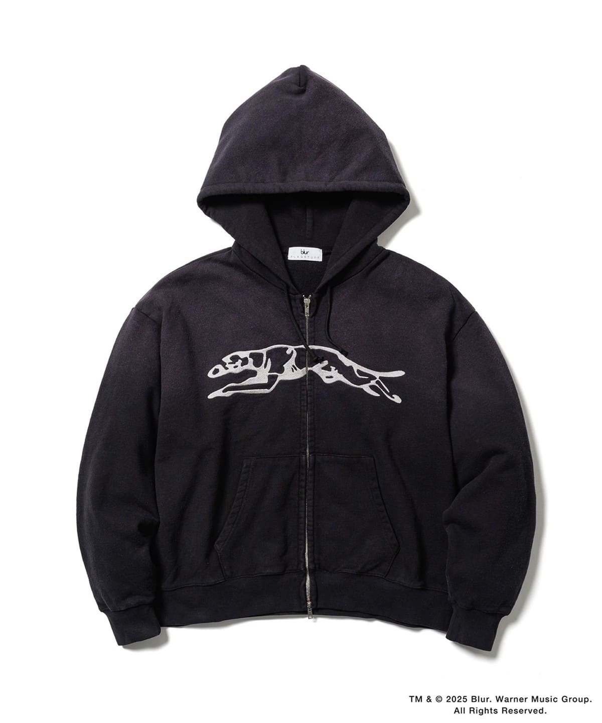 F-LAGSTUF-F tOX^t / ZIP HOODIE(xblur) gbvX MEN BLACK L