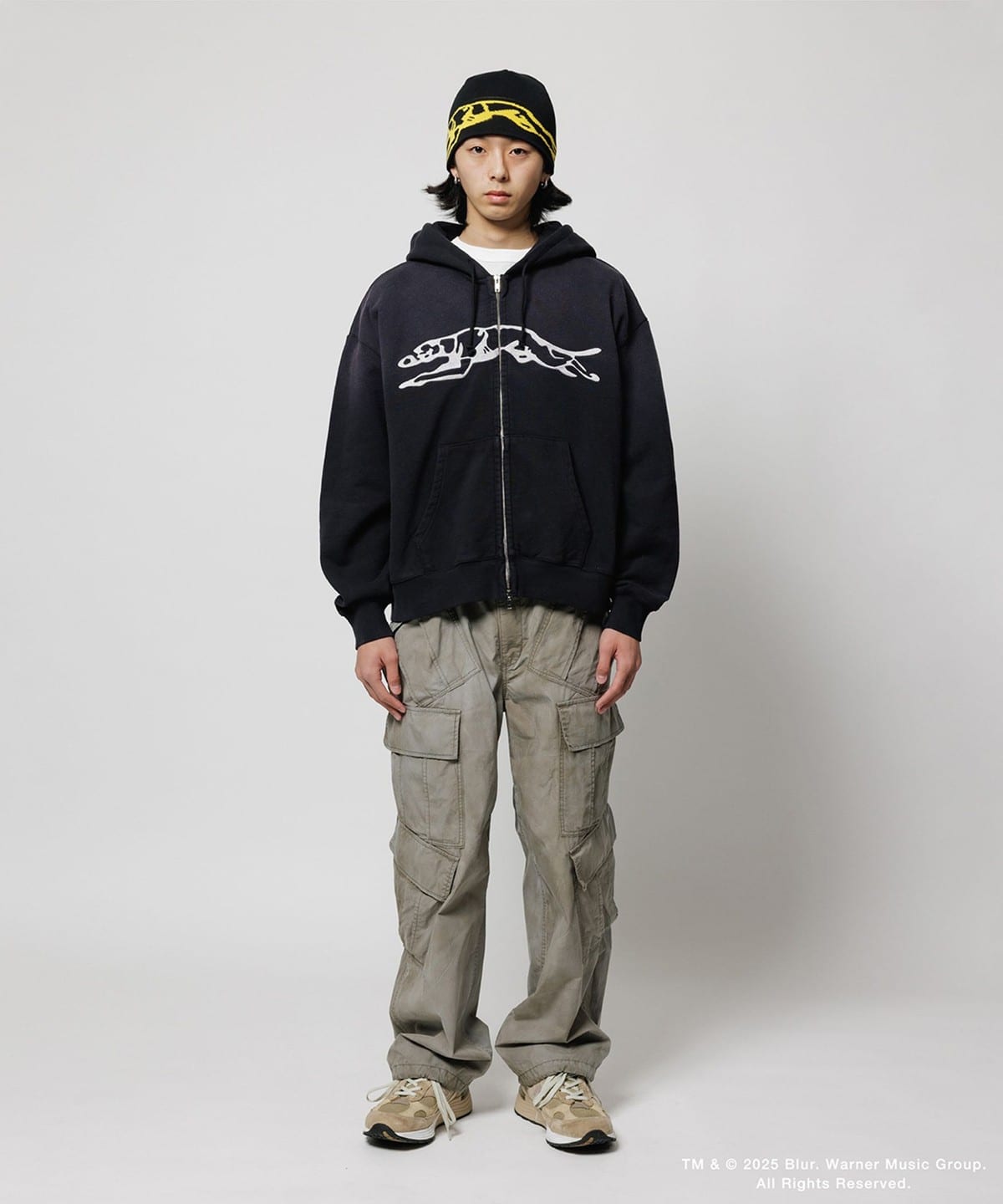 BEAMS T（ビームスT）【12/4値下げ】F-LAGSTUF-F / ZIP HOODIE(xblur