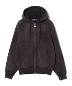 BoTT / Washed Luckey Logo Zip Hoodie
