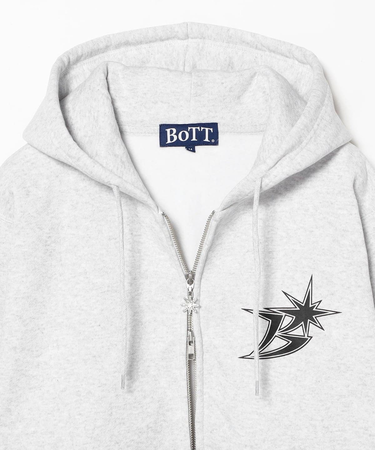 BEAMS T（ビームスT）BoTT / B Logo Zip Hoodie（トップス パーカー