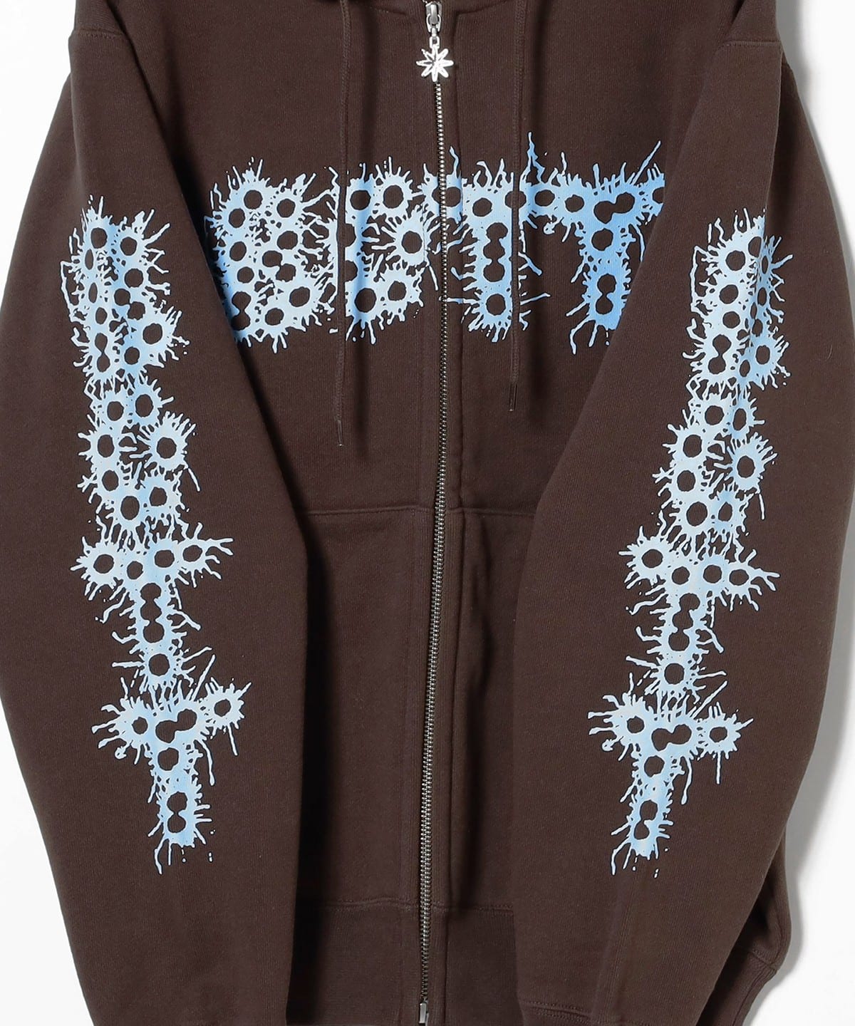 BoTT パーカー BANG LOGO ZIP HOODIE ブラウン 【公式通販】
