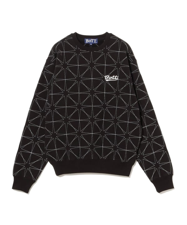 BEAMS T（ビームスT）BoTT / Sparkle Stitched Crewneck