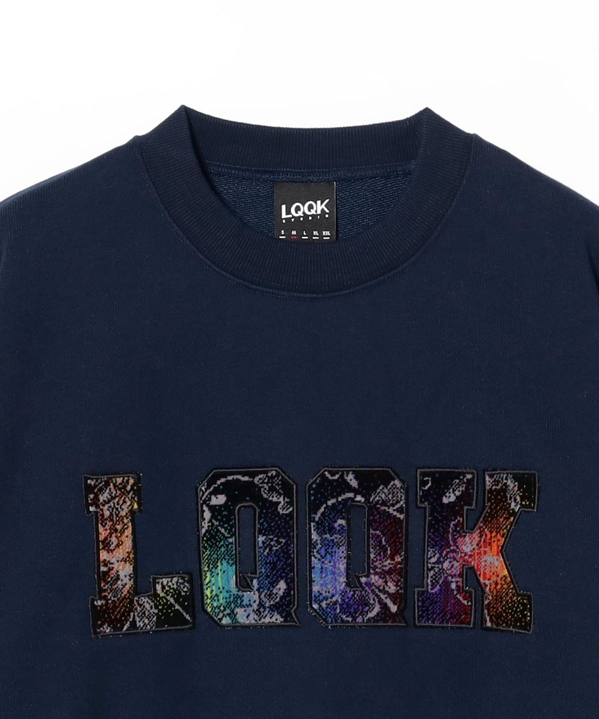 BEAMS T（ビームスT）LQQK STUDIO / BUS SEAT SWEAT CREWNECK