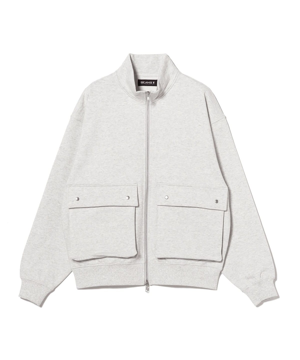 Front Poket Standzip Blouson トップス MEN ASH GREY S