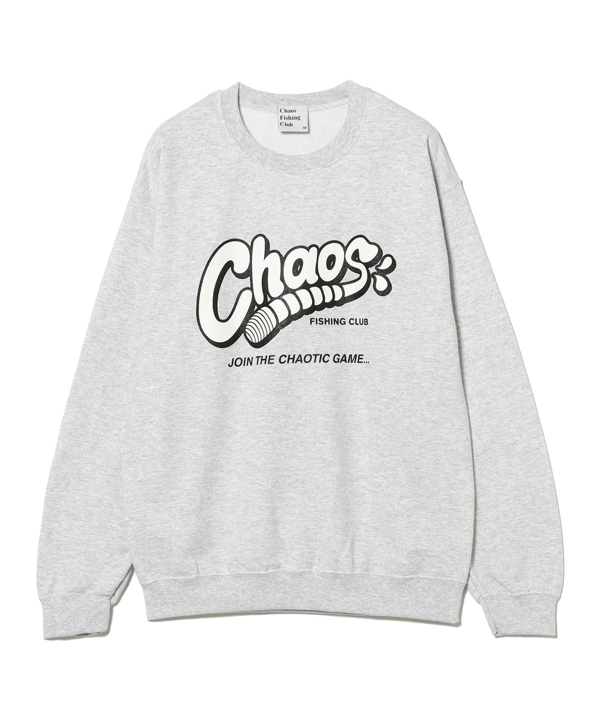BEAMS T（ビームスT）Chaos Fishing Club / WORM LOGO Crew Sweat