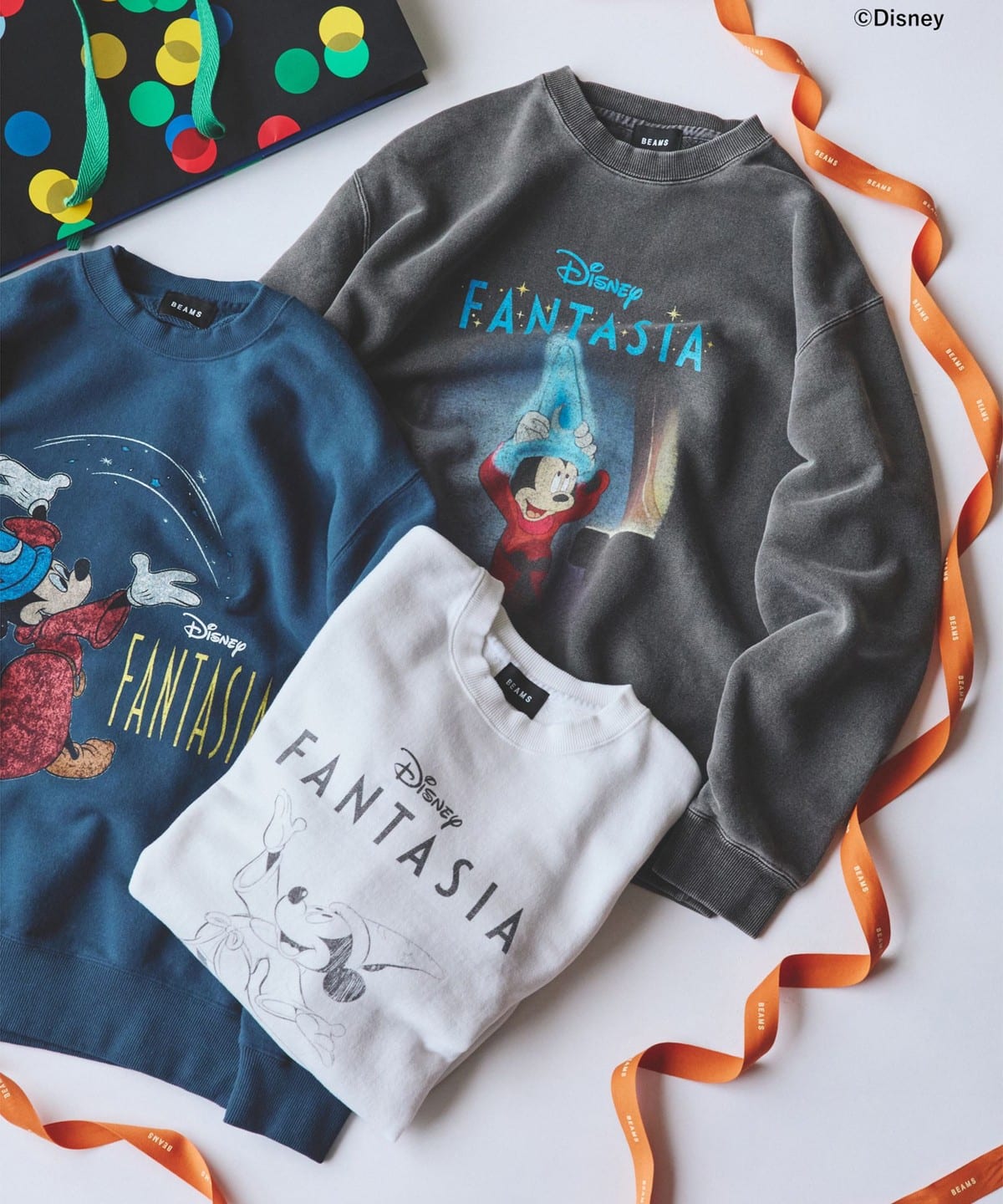 BEAMS [Special order BEAMS GOOD ROCK SPEED / FANTASIA / CREWNECK②
