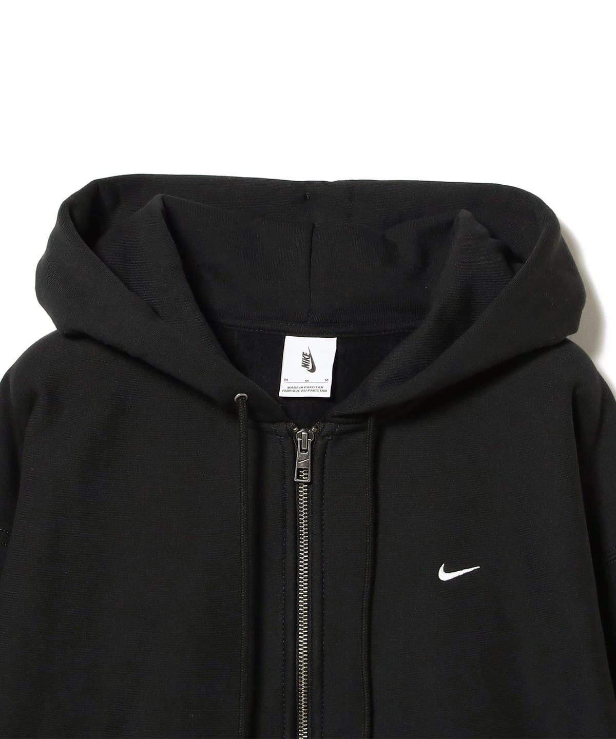 Nike MMW 黒 ジップアップパーカー ☆NIKE x MMW☆コラボ☆FLEECE フーディ☆追跡可 (Nike/パーカー