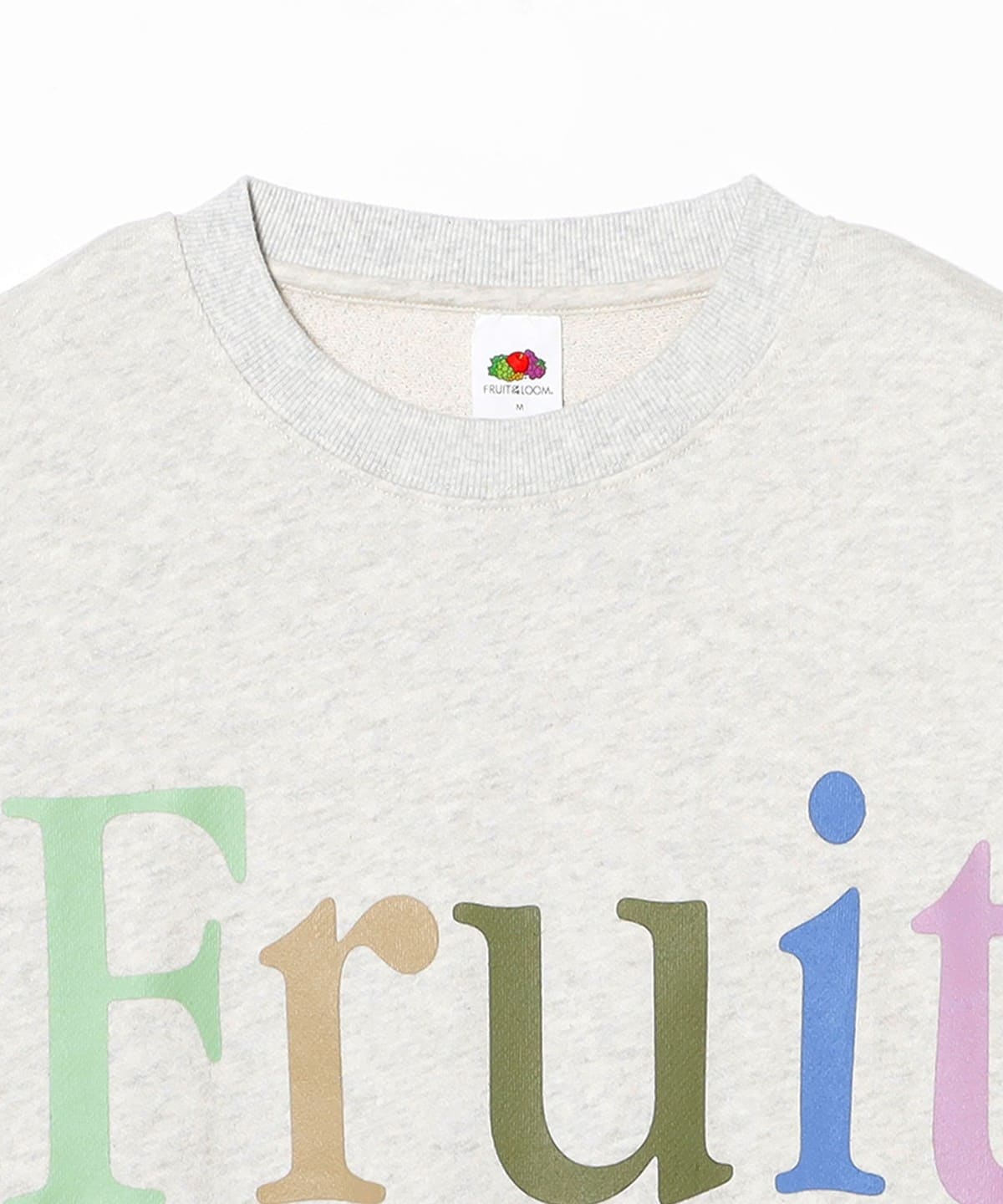 BEAMS（ビームス）FRUIT OF THE LOOM / Fade Print Crew Sweat
