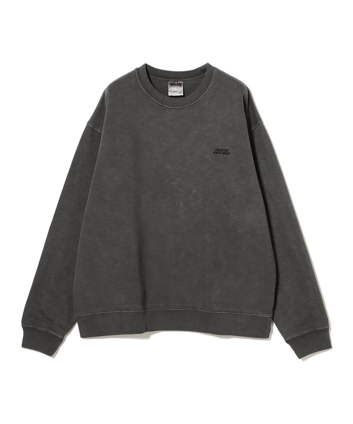 ONEITA オニータ / Pigment Dye Crewneck Sweat トップス MEN スミクロ L ONEITA オニータ / Pigment Dye Crewneck Sweat トップス MEN スミクロ L