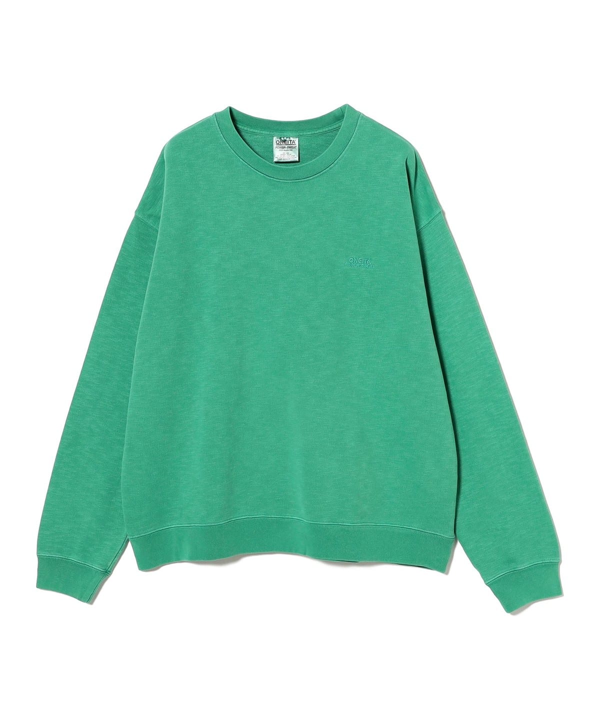 ONEITA オニータ / Pigment Dye Crewneck Sweat トップス MEN EMERALD L ONEITA オニータ / Pigment Dye Crewneck Sweat トップス MEN EMERALD L