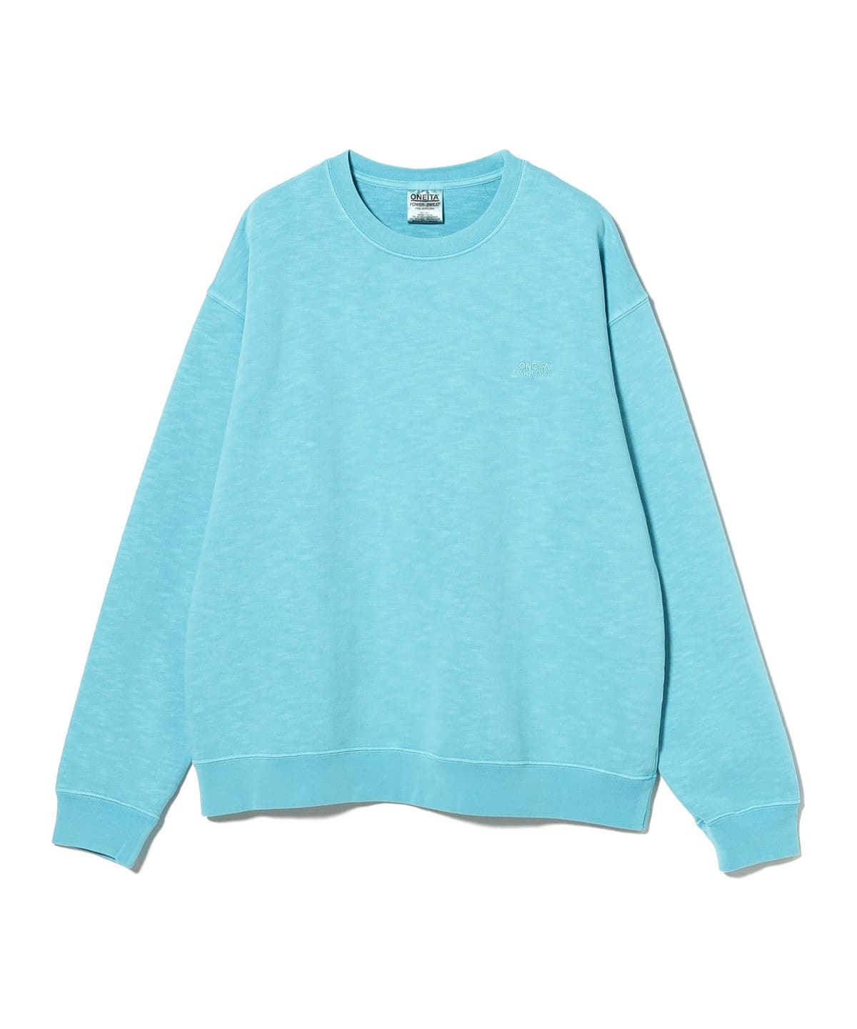 ONEITA オニータ / Pigment Dye Crewneck Sweat トップス MEN TURQUOISE XL ONEITA オニータ / Pigment Dye Crewneck Sweat トップス MEN TURQUOISE XL