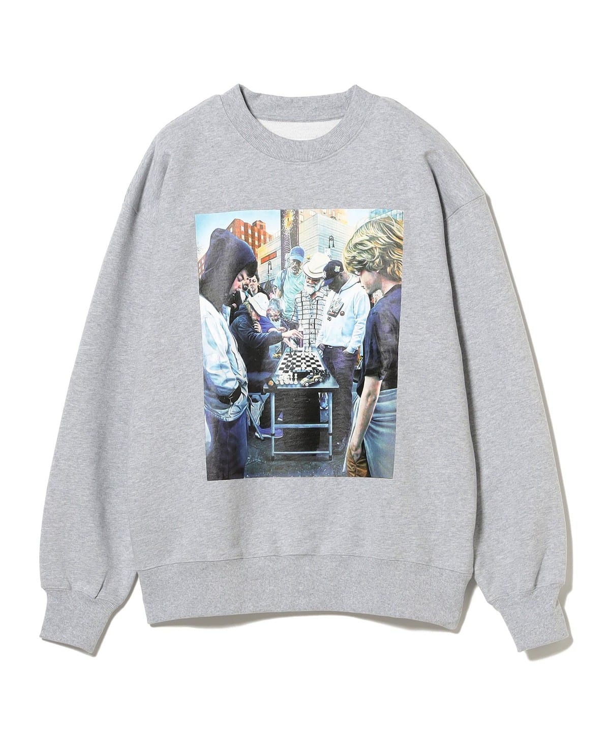 Shuto Okayasu / Crew Neck Sweat トップス MEN TOP GREY L Shuto Okayasu / Crew Neck Sweat トップス MEN TOP GREY L