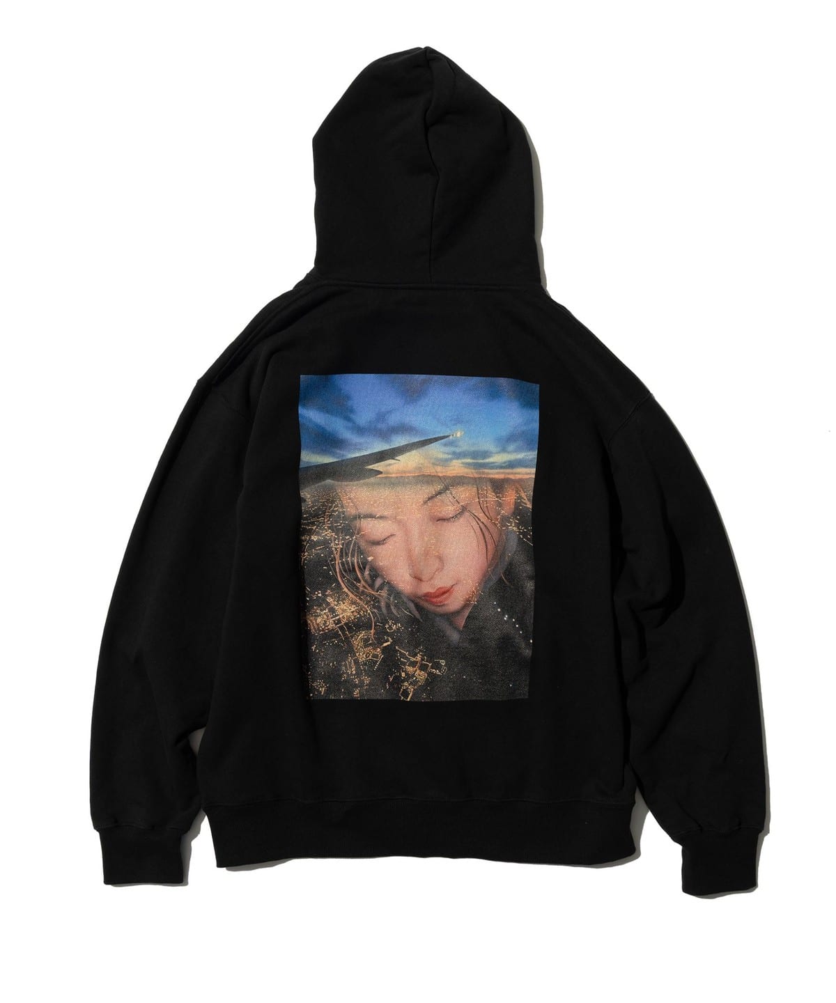 Shuto Okayasu / Hoodie トップス MEN BLACK L Shuto Okayasu / Hoodie トップス MEN BLACK L