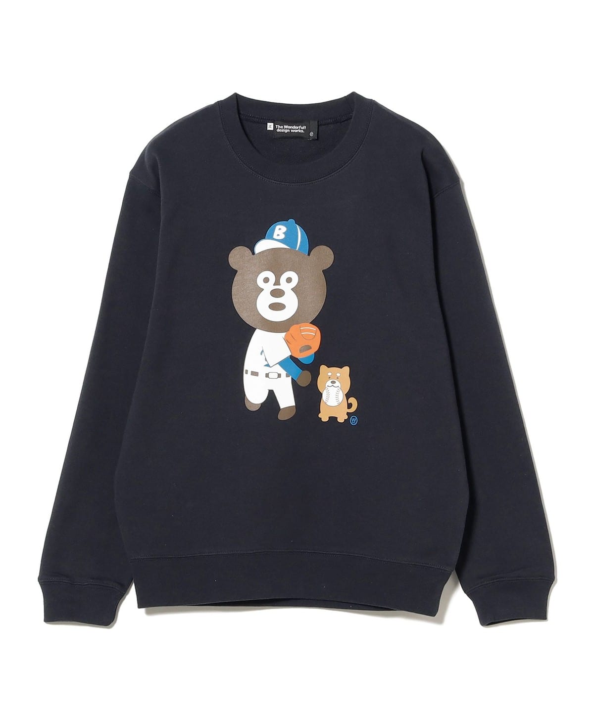 The Wonderful! Design works. / Pitcher BEAR CREW トップス MEN NAVY L The Wonderful! Design works. / Pitcher BEAR CREW トップス MEN NAVY L