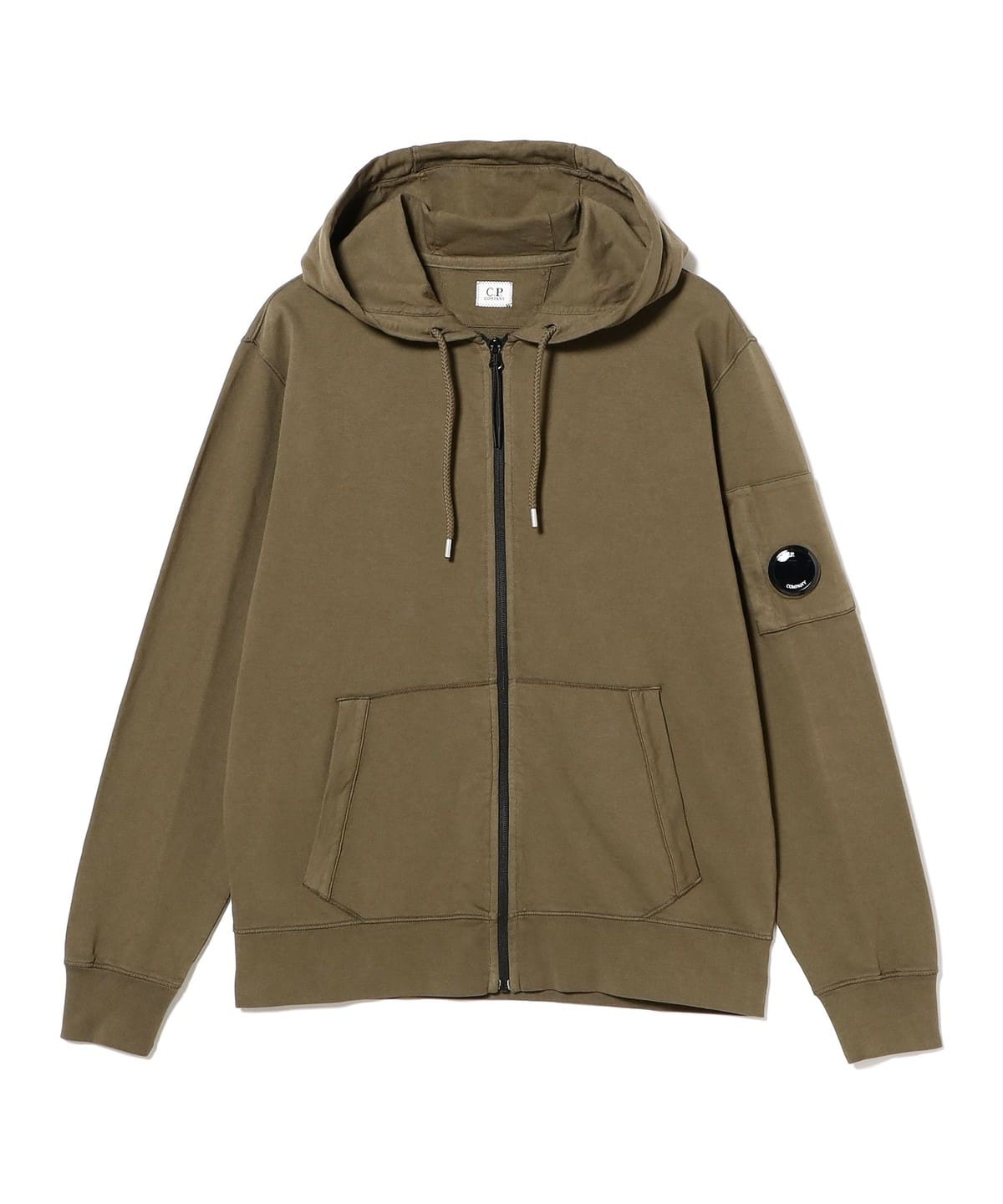BEAMS T（ビームスT）C.P. Company / LIGHT FLEECE ZIP HOODED LENS