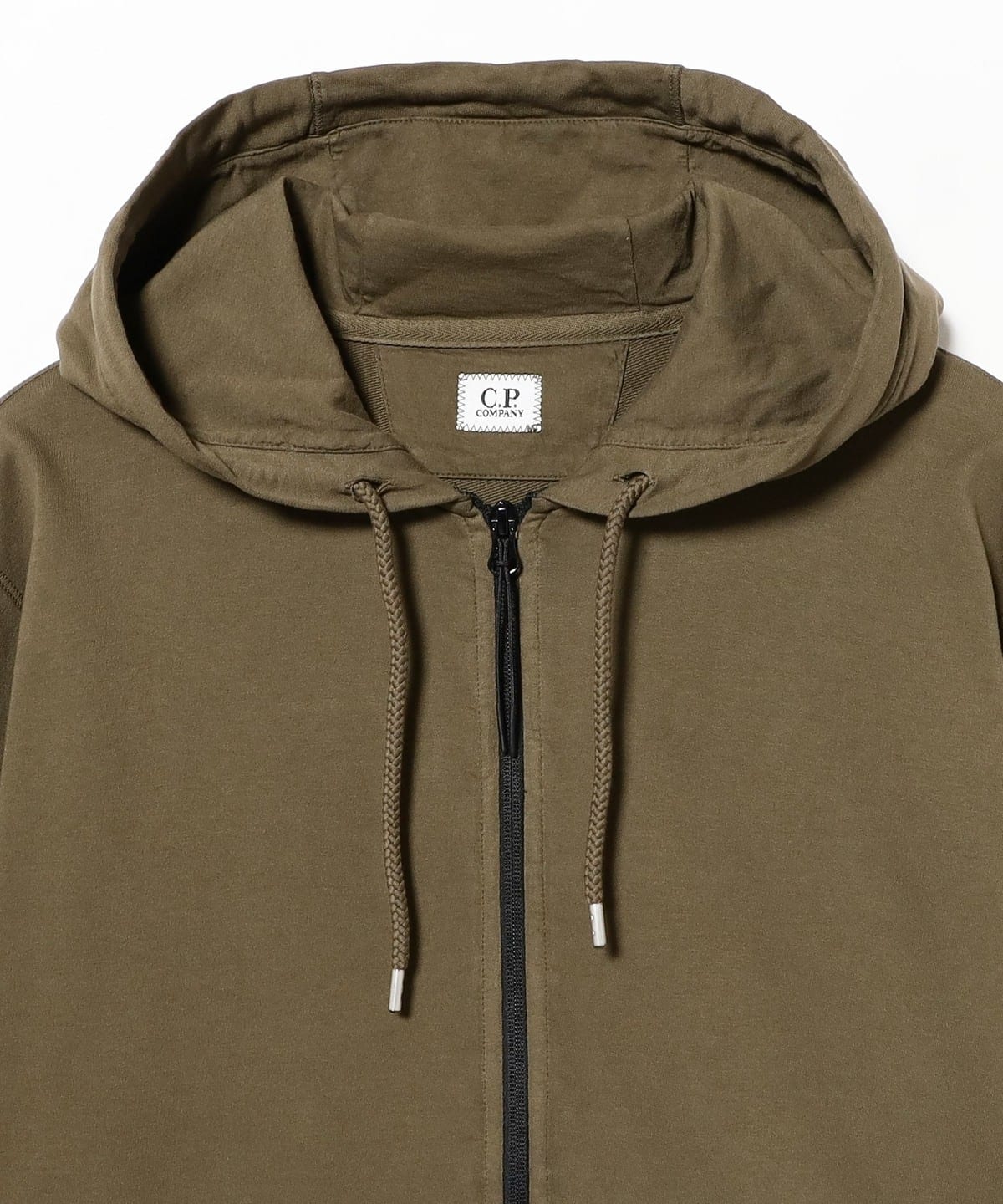 BEAMS T（ビームスT）C.P. Company / LIGHT FLEECE ZIP HOODED LENS 