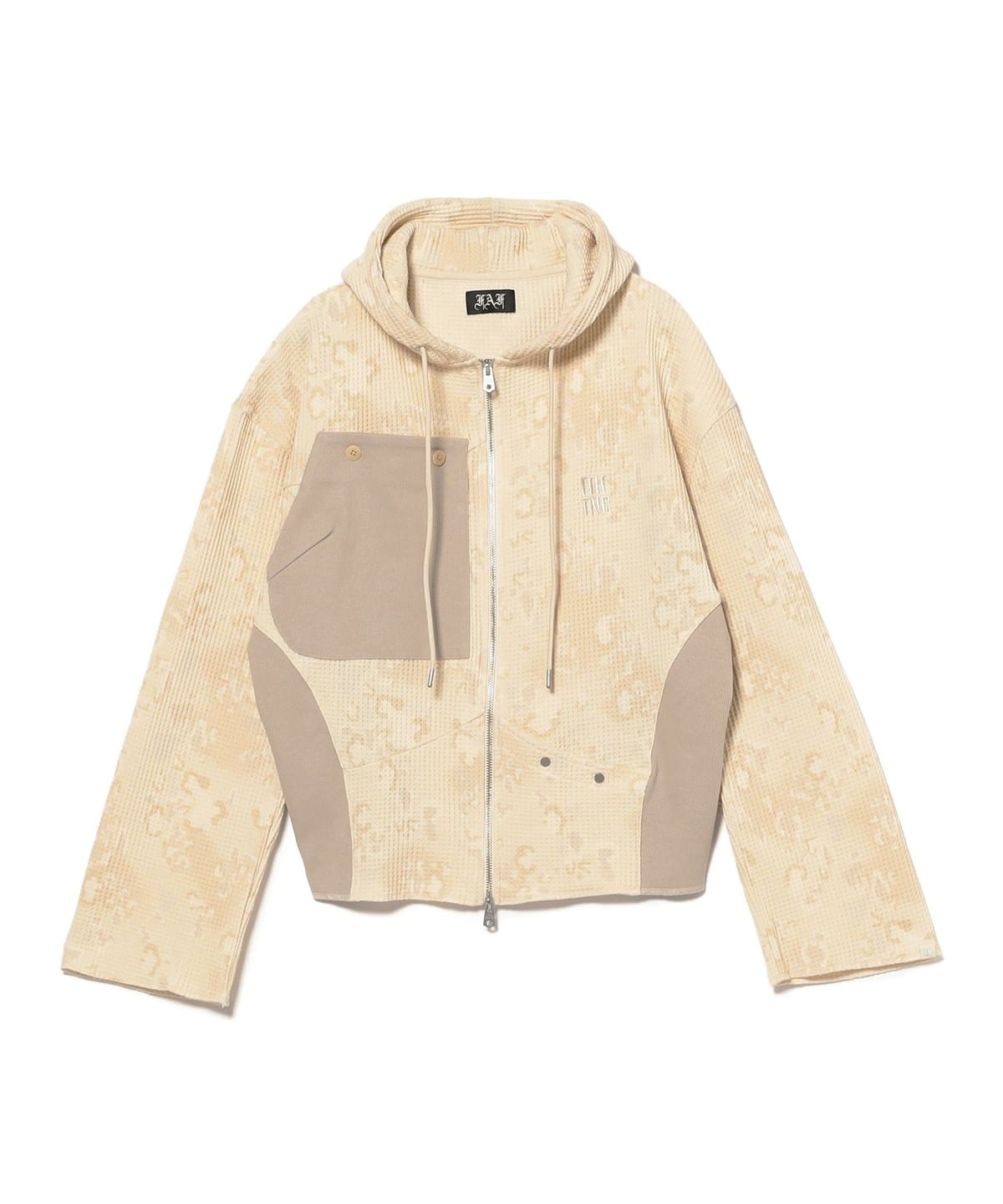 BEAMS T（ビームスT）FAF（Fake As Flowers）/ Thermal Zip Hoodie 