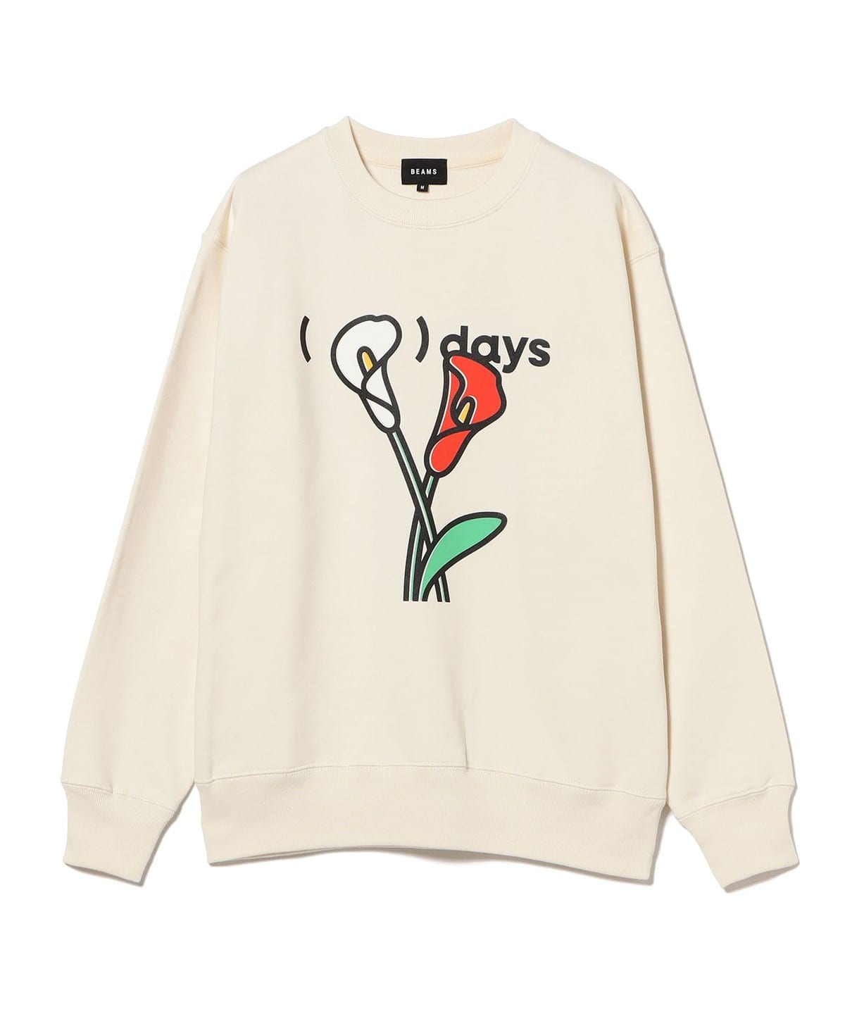 ( )days Crewneck Sweat トップス MEN NATURAL XL ( )days Crewneck Sweat トップス MEN NATURAL XL
