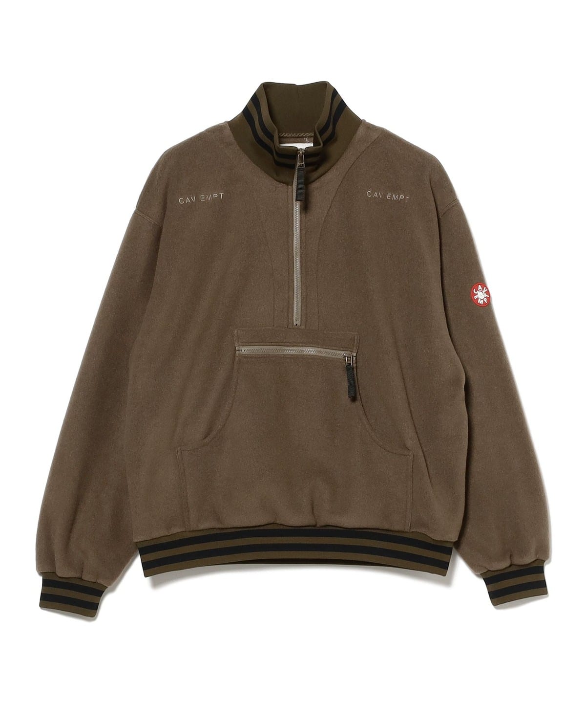 BEAMS T（ビームスT）C.E / FLEECE HALF ZIP UP（トップス スウェット