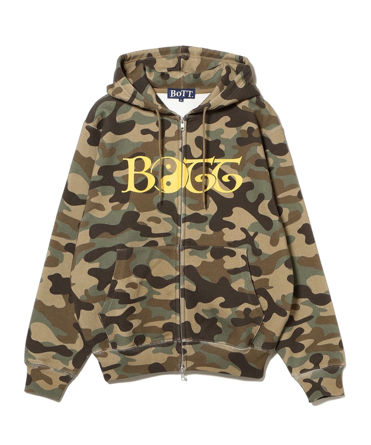 BOTT OG Logo Zip Hoodie - Yellow M - メルカリ BOTT OG Logo Zip