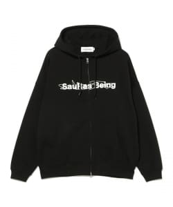 SauRas Being / SAU LOGO ZIP HOODIE